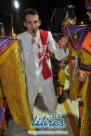 Desfile de Carumb en la pasarela del Samba