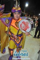 Desfile de Carumb en la pasarela del Samba
