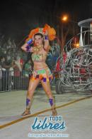 Desfile de Carumb en la pasarela del Samba