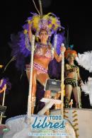 Desfile de Carumb en la pasarela del Samba