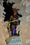 Desfile de Carumb en la pasarela del Samba