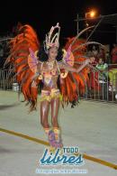 Desfile de Carumb en la pasarela del Samba