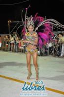 Desfile de Carumb en la pasarela del Samba