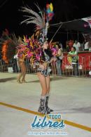 Desfile de Carumb en la pasarela del Samba