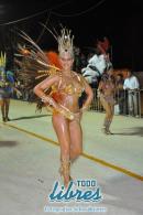 Desfile de Carumb en la pasarela del Samba