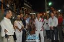 Inauguracin de tribunas y pblico en el Sambodromo