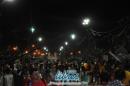 Inauguracin de tribunas y pblico en el Sambodromo