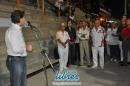 Inauguracin de tribunas y pblico en el Sambodromo