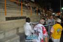 Inauguracin de tribunas y pblico en el Sambodromo