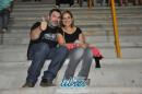 Inauguracin de tribunas y pblico en el Sambodromo