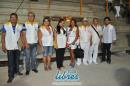 Inauguracin de tribunas y pblico en el Sambodromo
