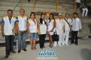 Inauguracin de tribunas y pblico en el Sambodromo