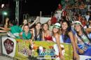 Inauguracin de tribunas y pblico en el Sambodromo