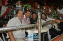 Inauguracin de tribunas y pblico en el Sambodromo