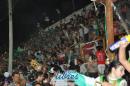 Inauguracin de tribunas y pblico en el Sambodromo