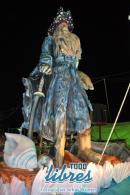 Desfile de tradicin en la primer noche de Corso Oficial