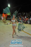 Desfile de tradicin en la primer noche de Corso Oficial