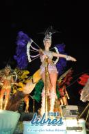 Desfile de tradicin en la primer noche de Corso Oficial