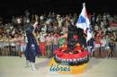 Desfile de tradicin en la primer noche de Corso Oficial
