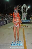 Desfile de las comparsas de la "B" en la segunda noche de corsos oficiales