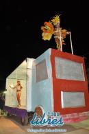 Desfile de las comparsas de la "B" en la segunda noche de corsos oficiales