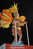 Desfile de las comparsas de la "B" en la segunda noche de corsos oficiales