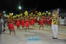 Desfile de las comparsas de la "B" en la segunda noche de corsos oficiales