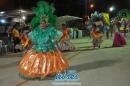 Desfile de las comparsas de la "B" en la segunda noche de corsos oficiales
