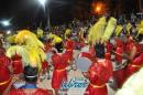 Desfile de las comparsas de la "B" en la segunda noche de corsos oficiales