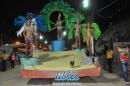Desfile de las comparsas de la "B" en la segunda noche de corsos oficiales
