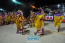 Desfile en la pasarela del samba de Carumb en la segunda noche de 2013