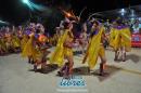 Desfile en la pasarela del samba de Carumb en la segunda noche de 2013
