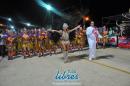 Desfile en la pasarela del samba de Carumb en la segunda noche de 2013