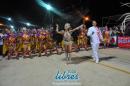 Desfile en la pasarela del samba de Carumb en la segunda noche de 2013