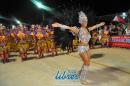 Desfile en la pasarela del samba de Carumb en la segunda noche de 2013