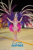 Desfile en la pasarela del samba de Carumb en la segunda noche de 2013