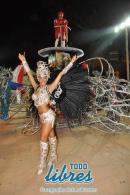 Desfile en la pasarela del samba de Carumb en la segunda noche de 2013