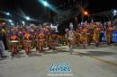 Desfile en la pasarela del samba de Carumb en la segunda noche de 2013