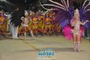 Desfile en la pasarela del samba de Carumb en la segunda noche de 2013