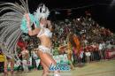 Desfile en la pasarela del samba de Carumb en la segunda noche de 2013