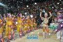 Desfile en la pasarela del samba de Carumb en la segunda noche de 2013