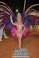 Desfile en la pasarela del samba de Carumb en la segunda noche de 2013