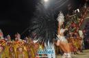 Desfile en la pasarela del samba de Carumb en la segunda noche de 2013