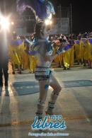 Desfile en la pasarela del samba de Carumb en la segunda noche de 2013