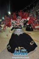 Desfile en la pasarela del samba de Carumb en la segunda noche de 2013
