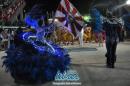 Desfile en la pasarela del samba de Carumb en la segunda noche de 2013