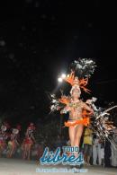 Desfile en la pasarela del samba de Carumb en la segunda noche de 2013