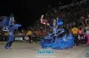Desfile en la pasarela del samba de Carumb en la segunda noche de 2013