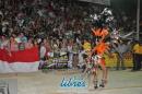 Desfile en la pasarela del samba de Carumb en la segunda noche de 2013
