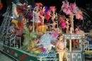 Desfile en la pasarela del samba de Carumb en la segunda noche de 2013